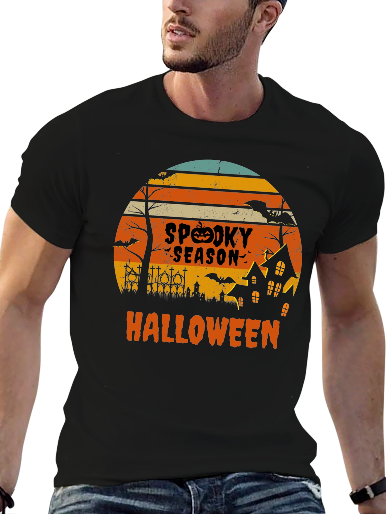 Spooky Season Halloween Graphic Tee