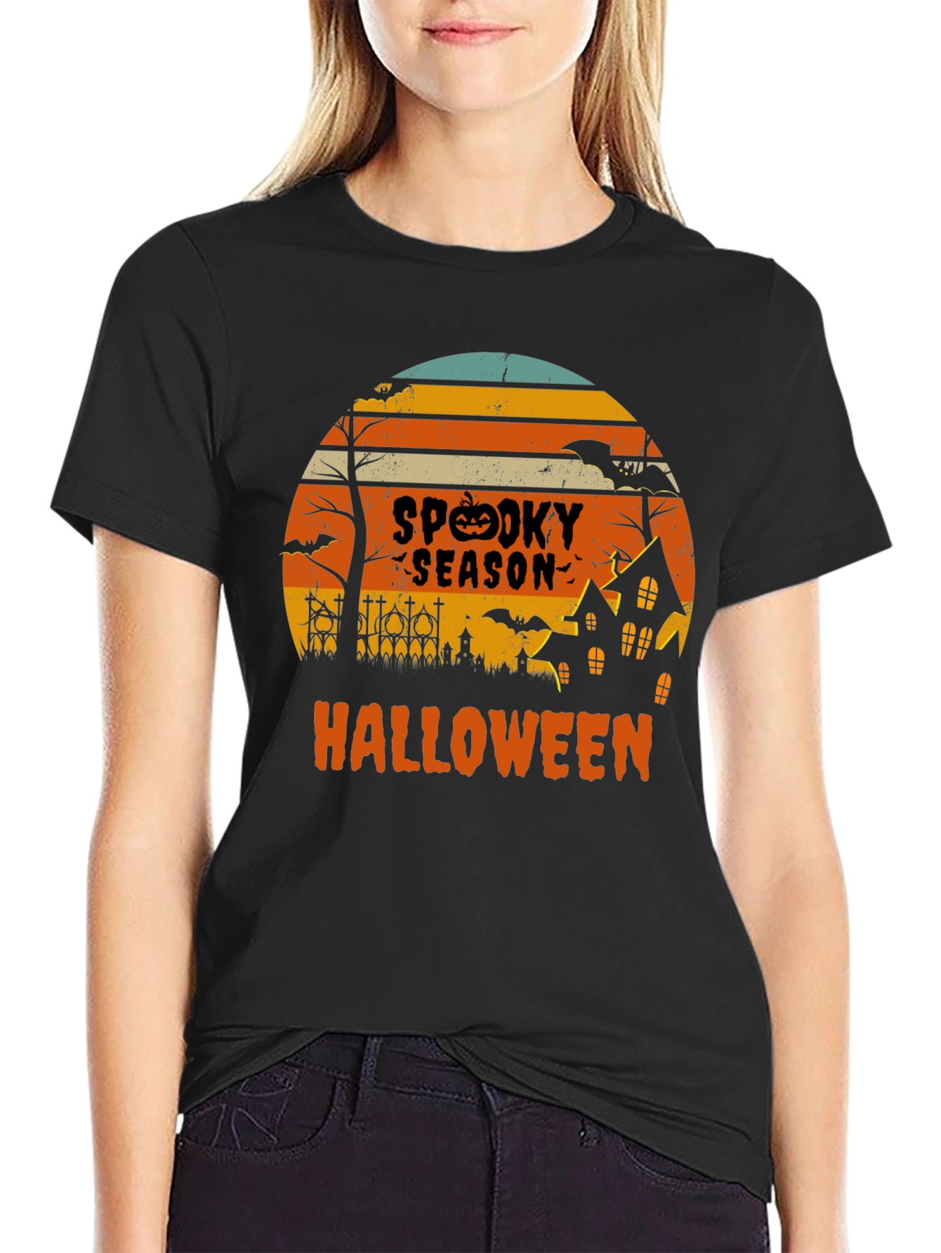 Spooky Season Halloween Graphic Tee