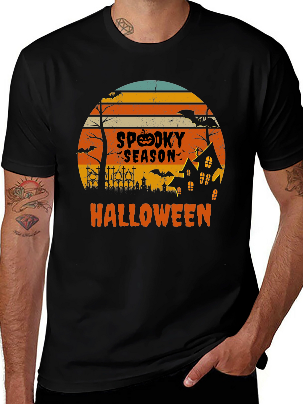 Spooky Season Halloween Graphic Tee