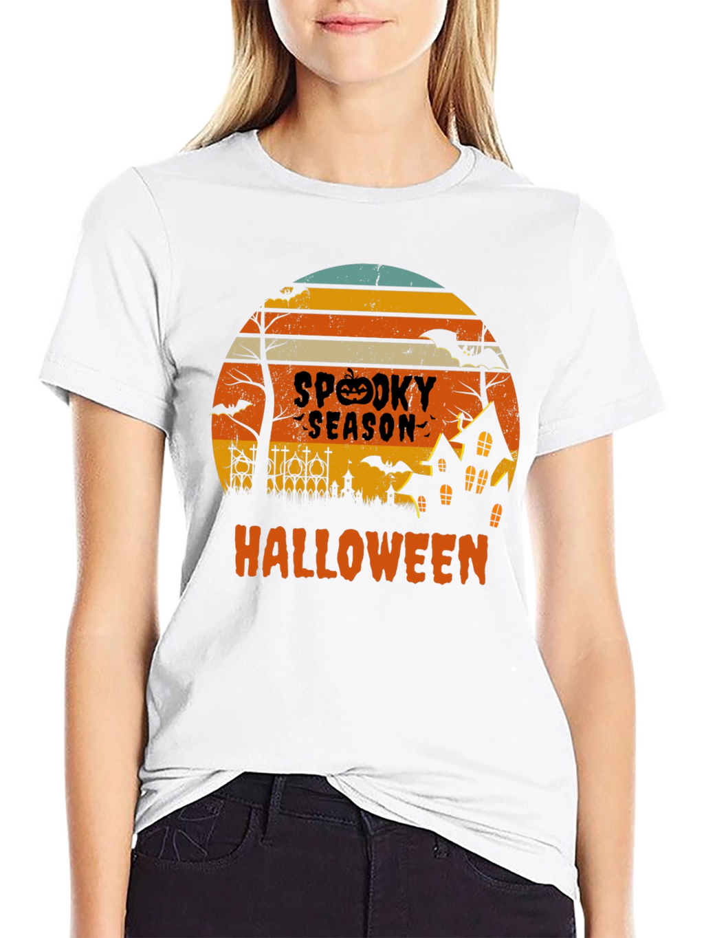 Spooky Season Halloween Graphic Tee