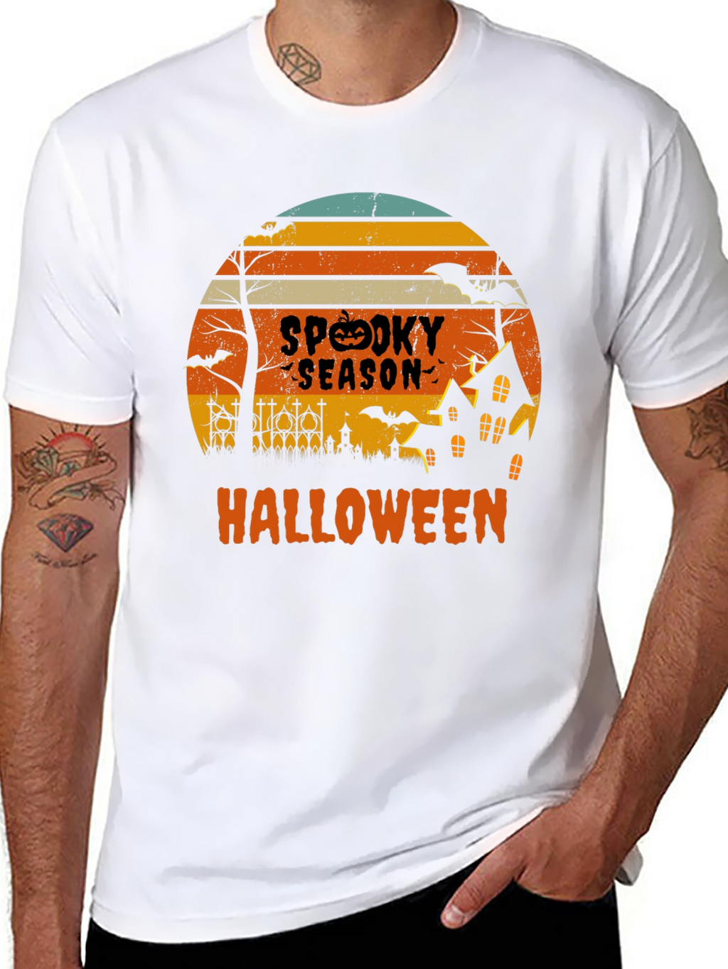 Spooky Season Halloween Graphic Tee