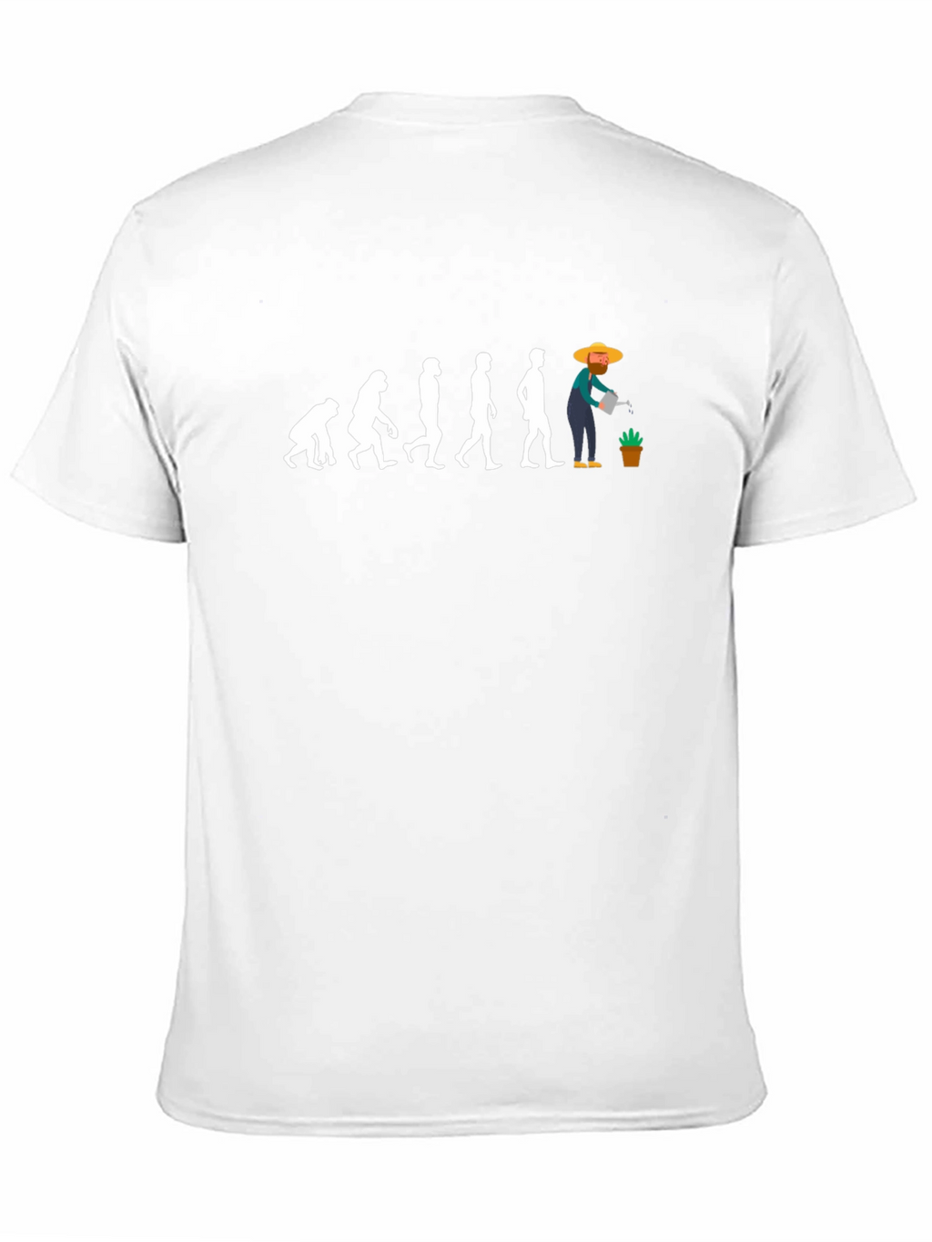 Evolution of Gardener T-Shirt - Black Cotton Tee