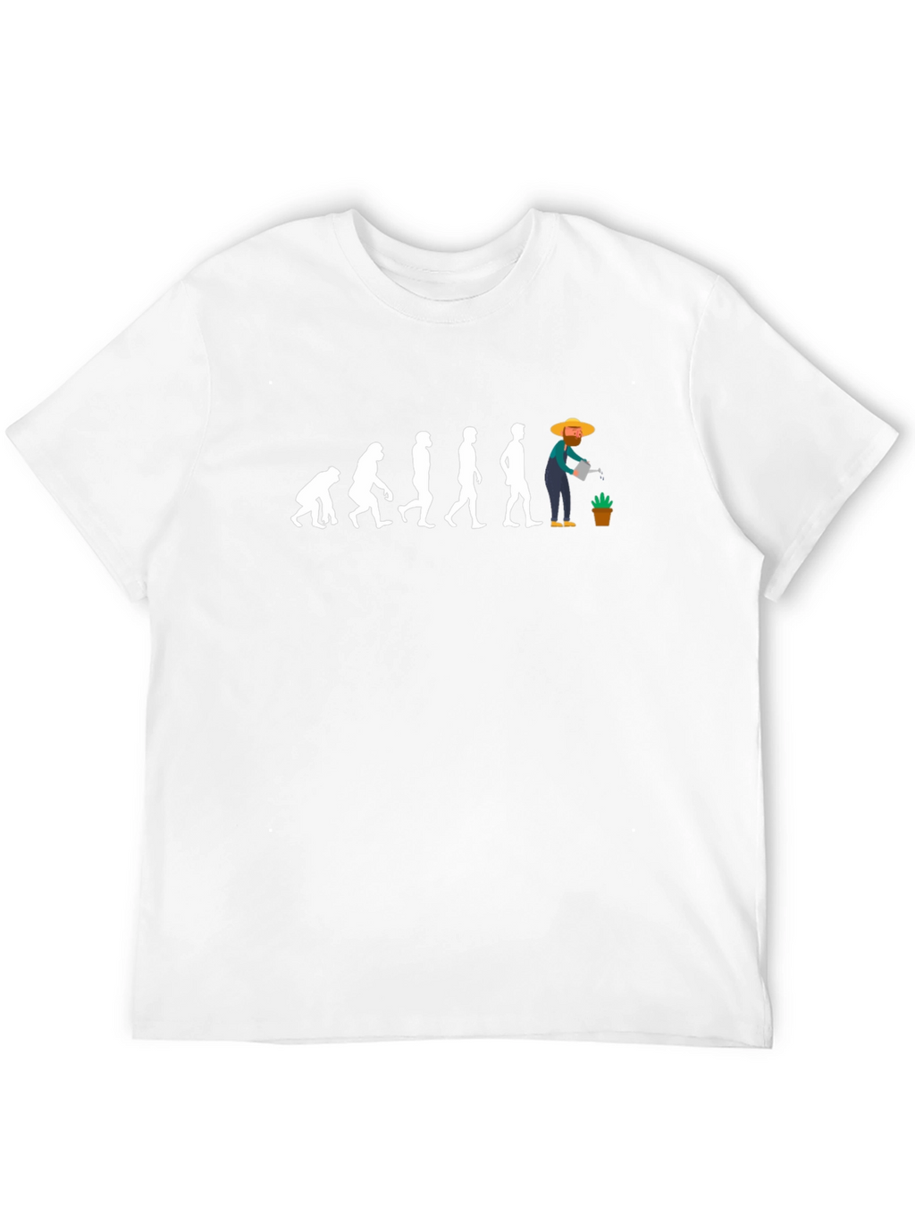 Evolution of Gardener T-Shirt - Black Cotton Tee