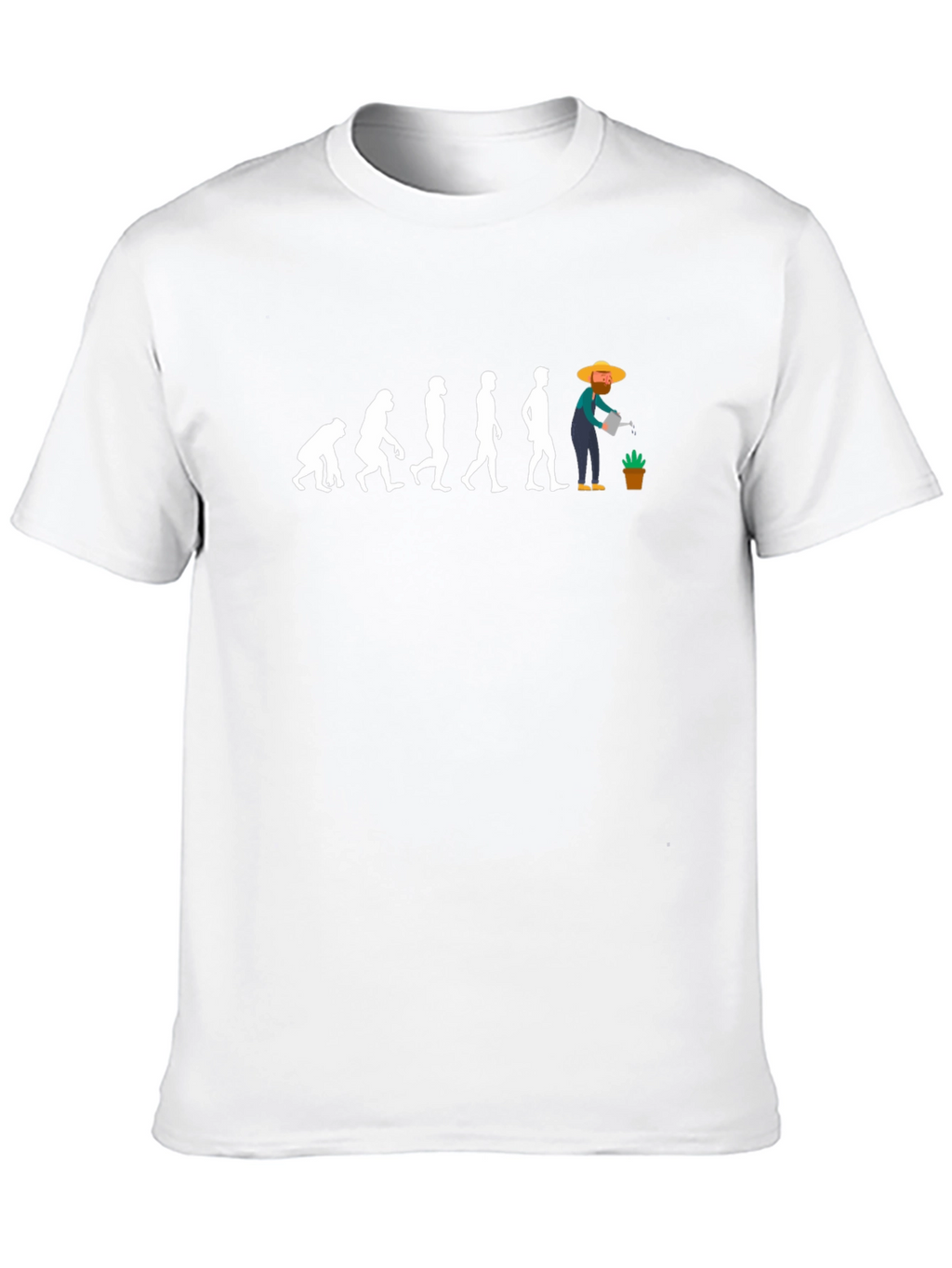 Evolution of Gardener T-Shirt - Black Cotton Tee