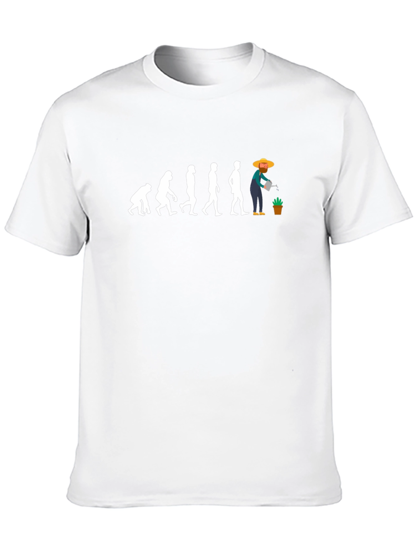 Evolution of Gardener T-Shirt - Black Cotton Tee