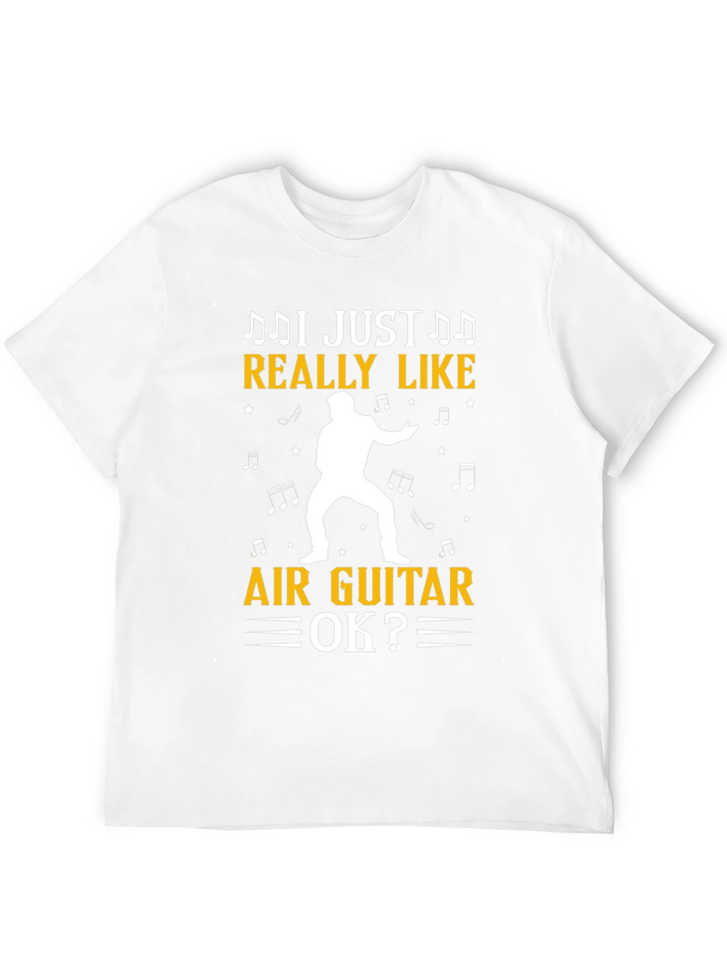Air Guitar T-Shirt - Music Lover Tee