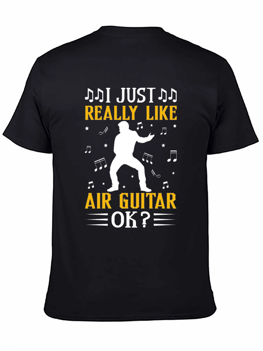 Air Guitar T-Shirt - Music Lover Tee