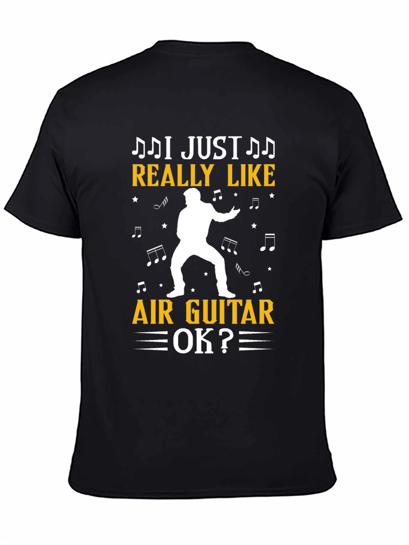 Air Guitar T-Shirt - Music Lover Tee