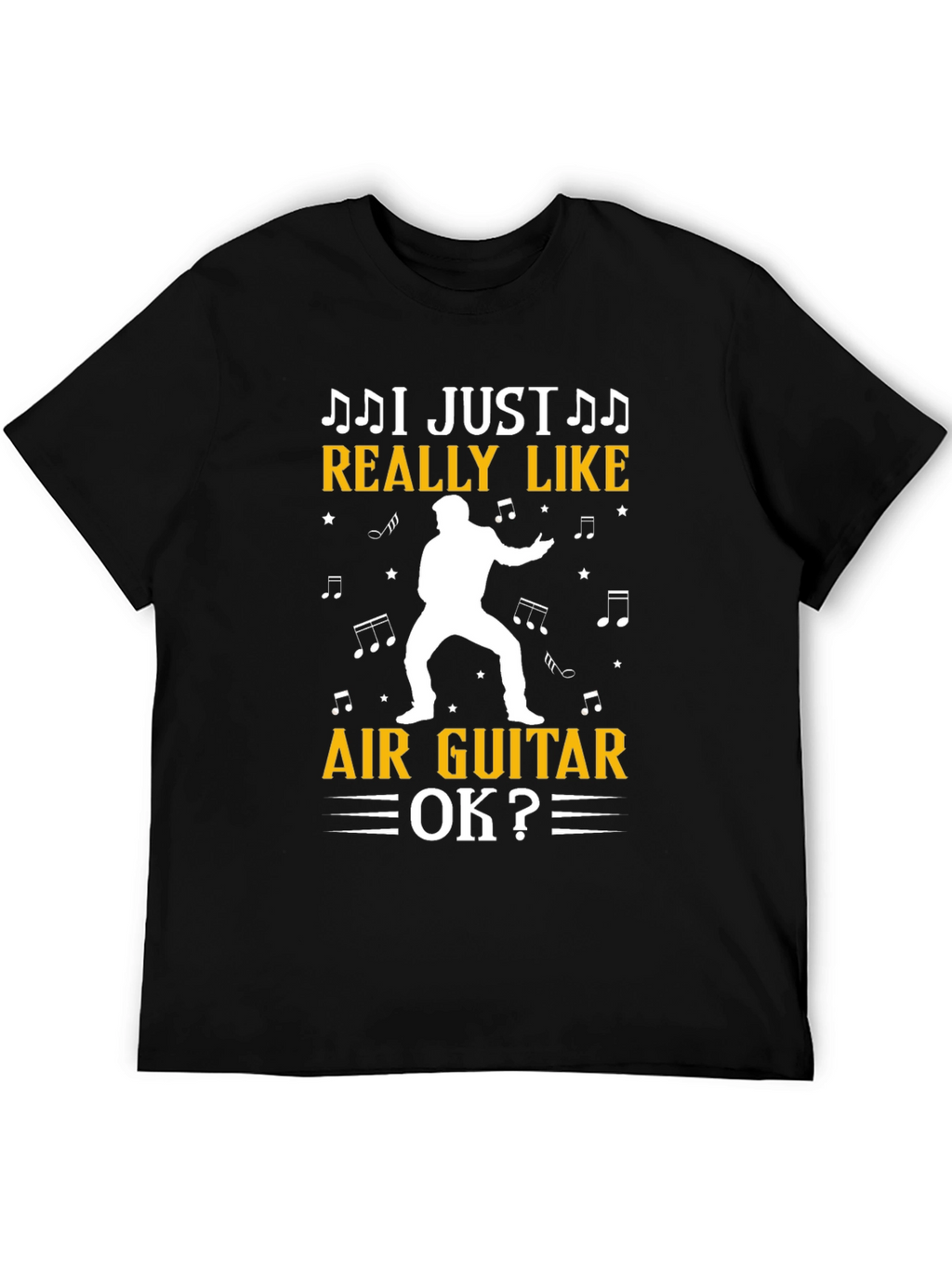 Air Guitar T-Shirt - Music Lover Tee