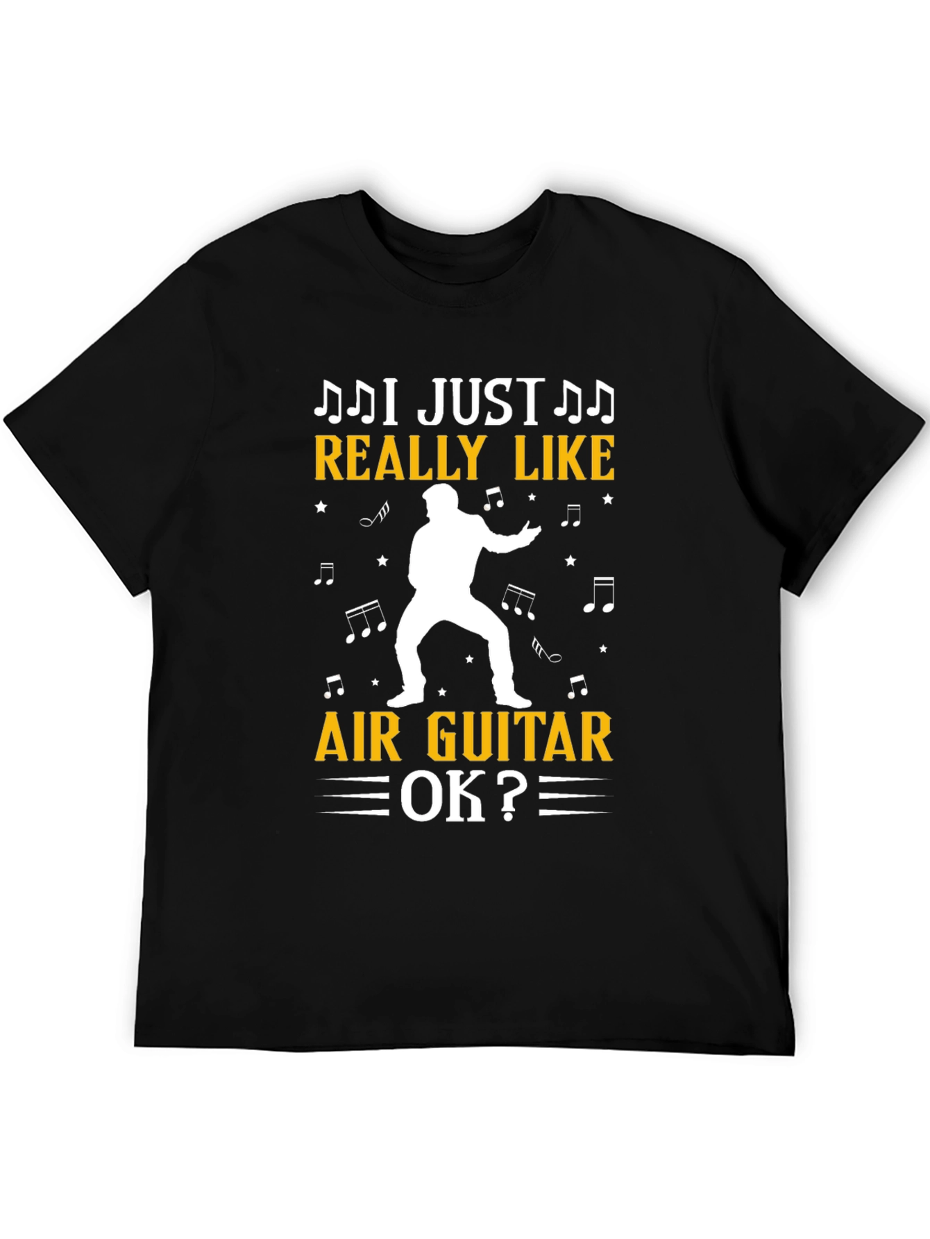 Air Guitar T-Shirt - Music Lover Tee