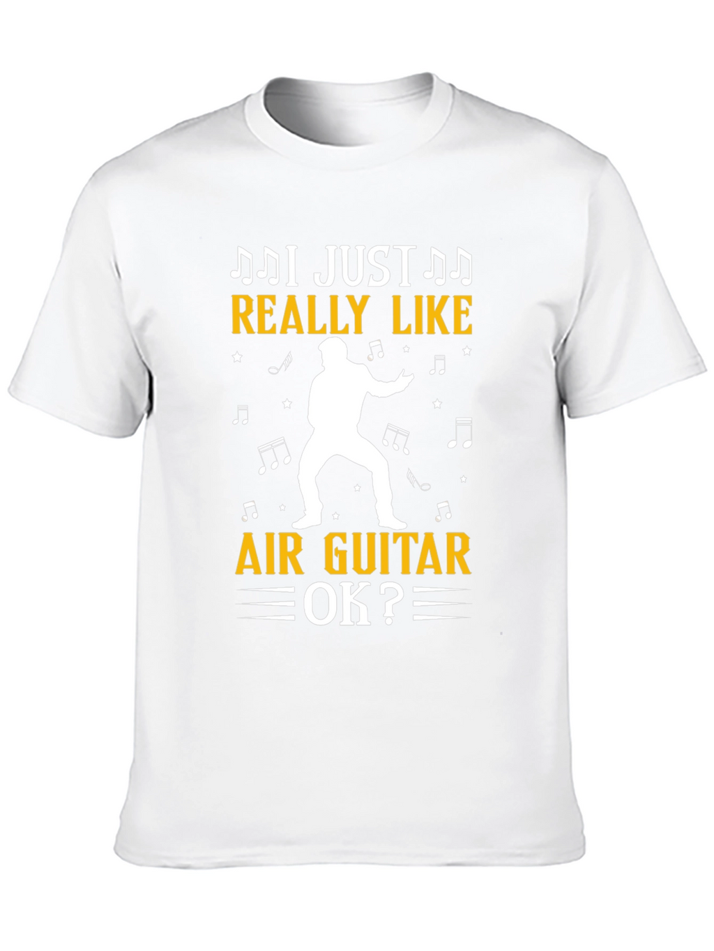 Air Guitar T-Shirt - Music Lover Tee