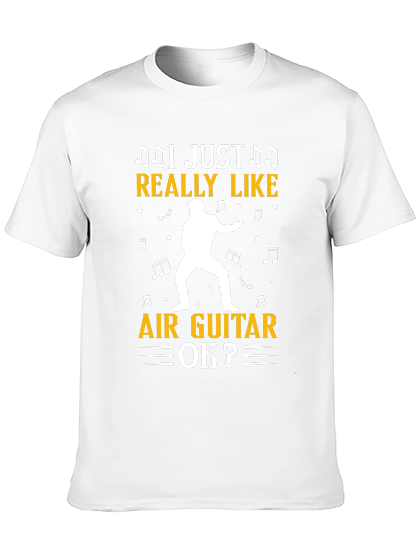 Air Guitar T-Shirt - Music Lover Tee
