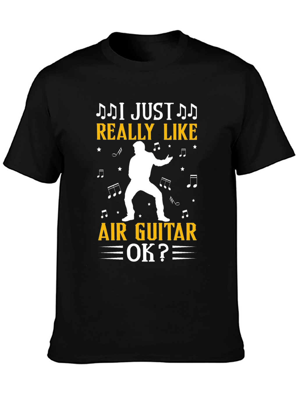 Air Guitar T-Shirt - Music Lover Tee