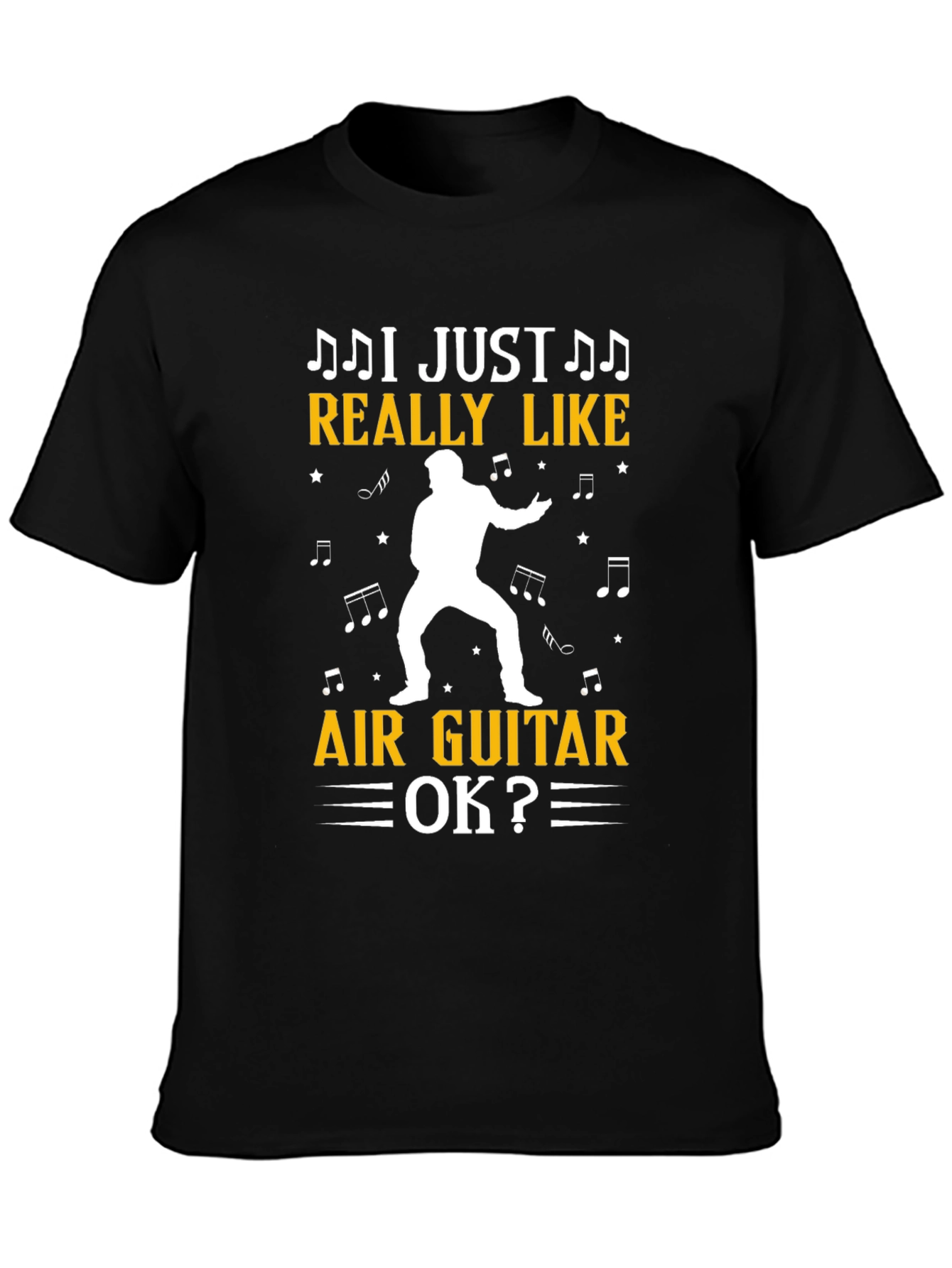 Air Guitar T-Shirt - Music Lover Tee