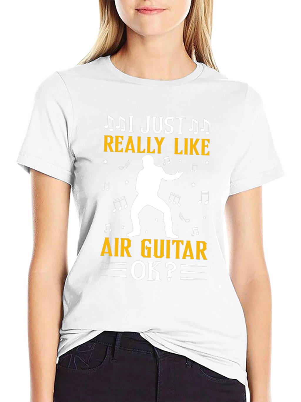Air Guitar T-Shirt - Music Lover Tee