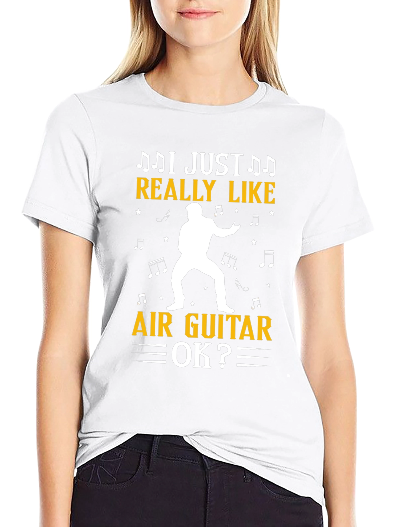 Air Guitar T-Shirt - Music Lover Tee