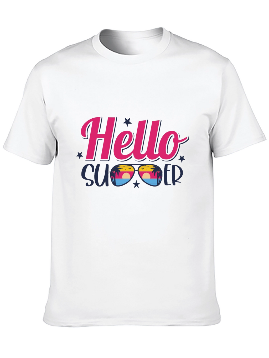 Hello Summer Graphic T-Shirt