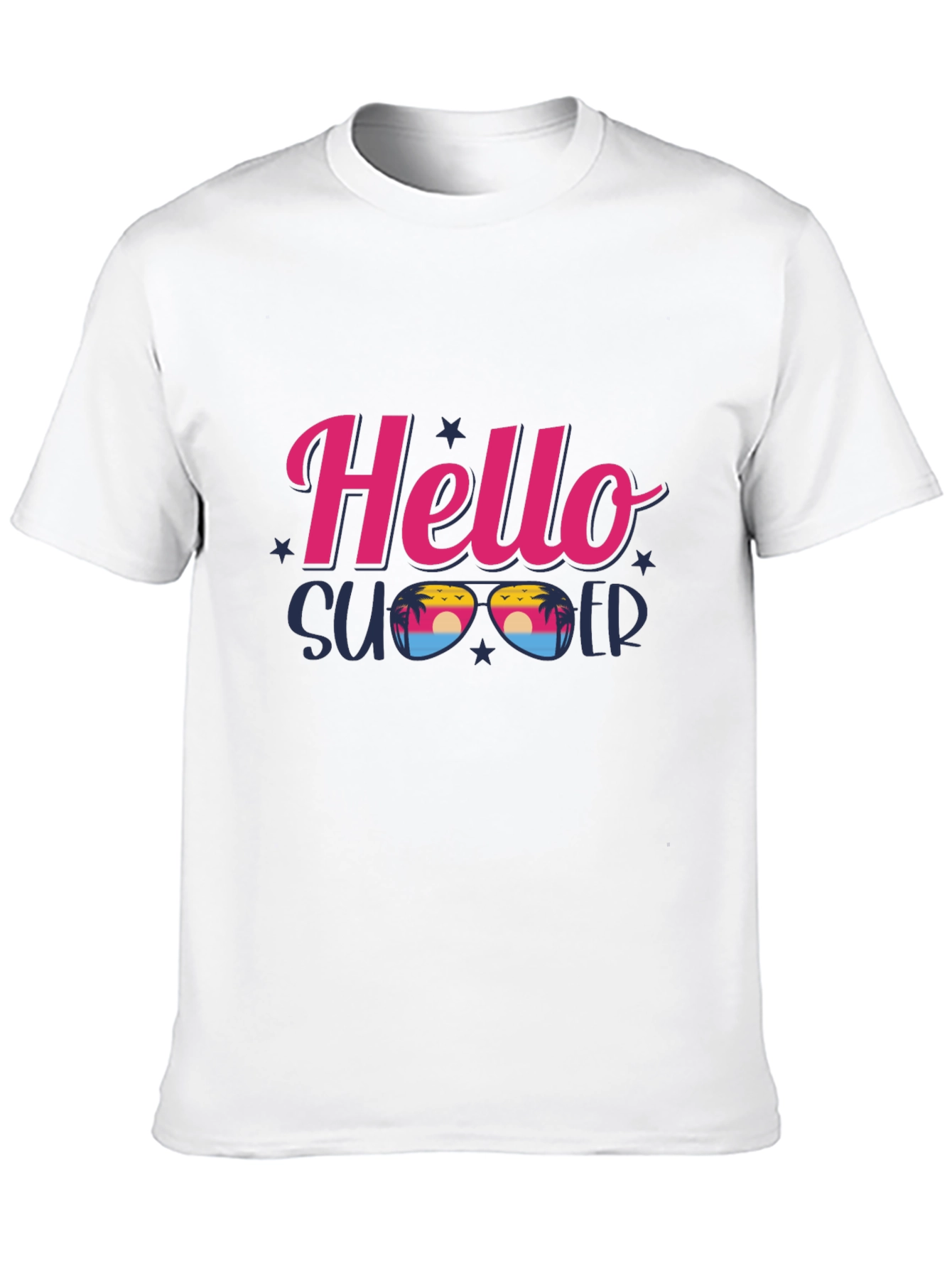 Hello Summer Graphic T-Shirt