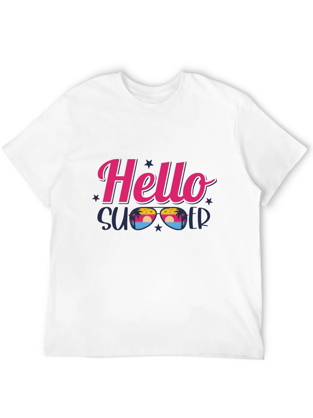 Hello Summer Graphic T-Shirt