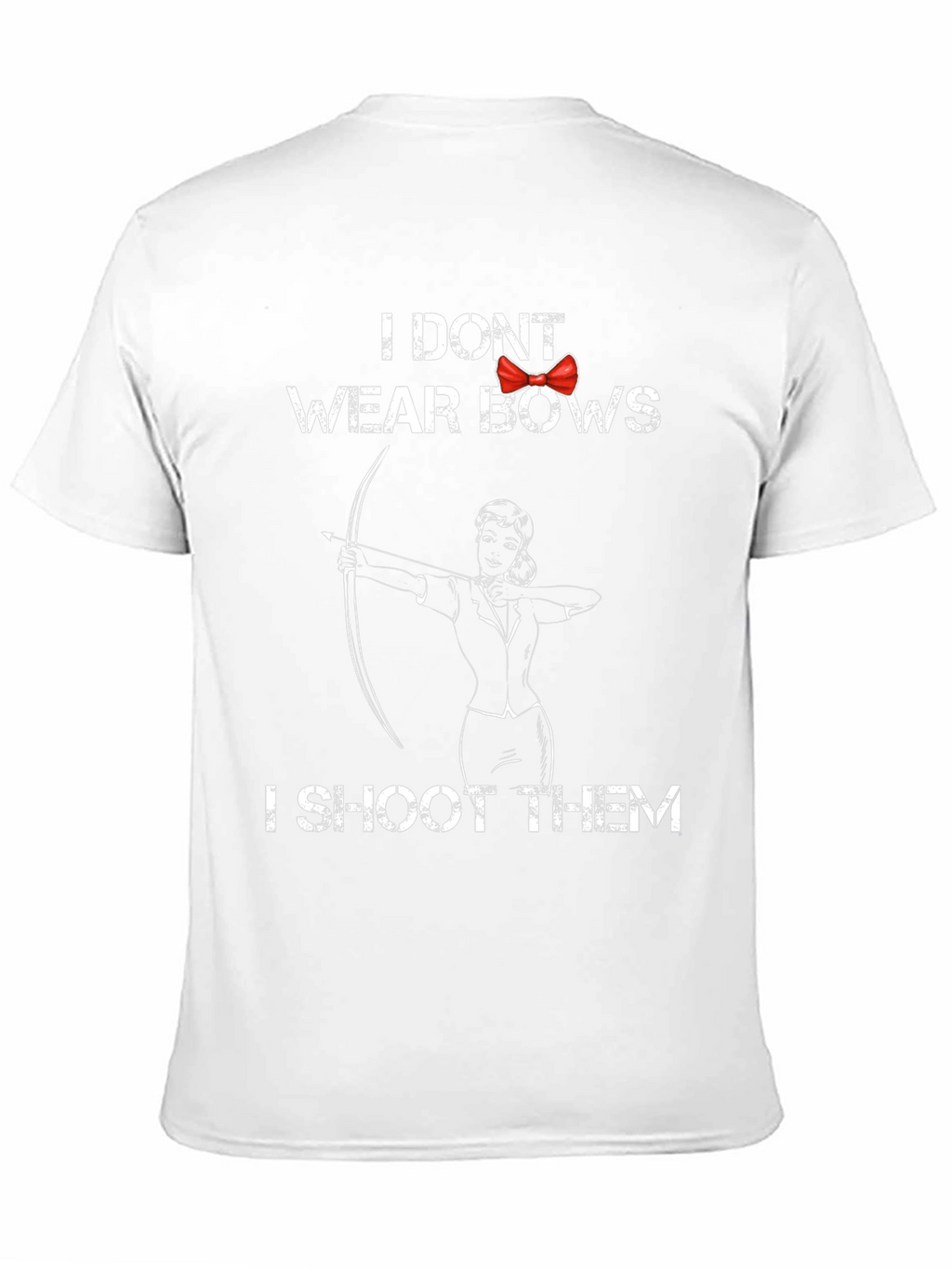 Archer Girl T-Shirt - I Dont Wear Bows