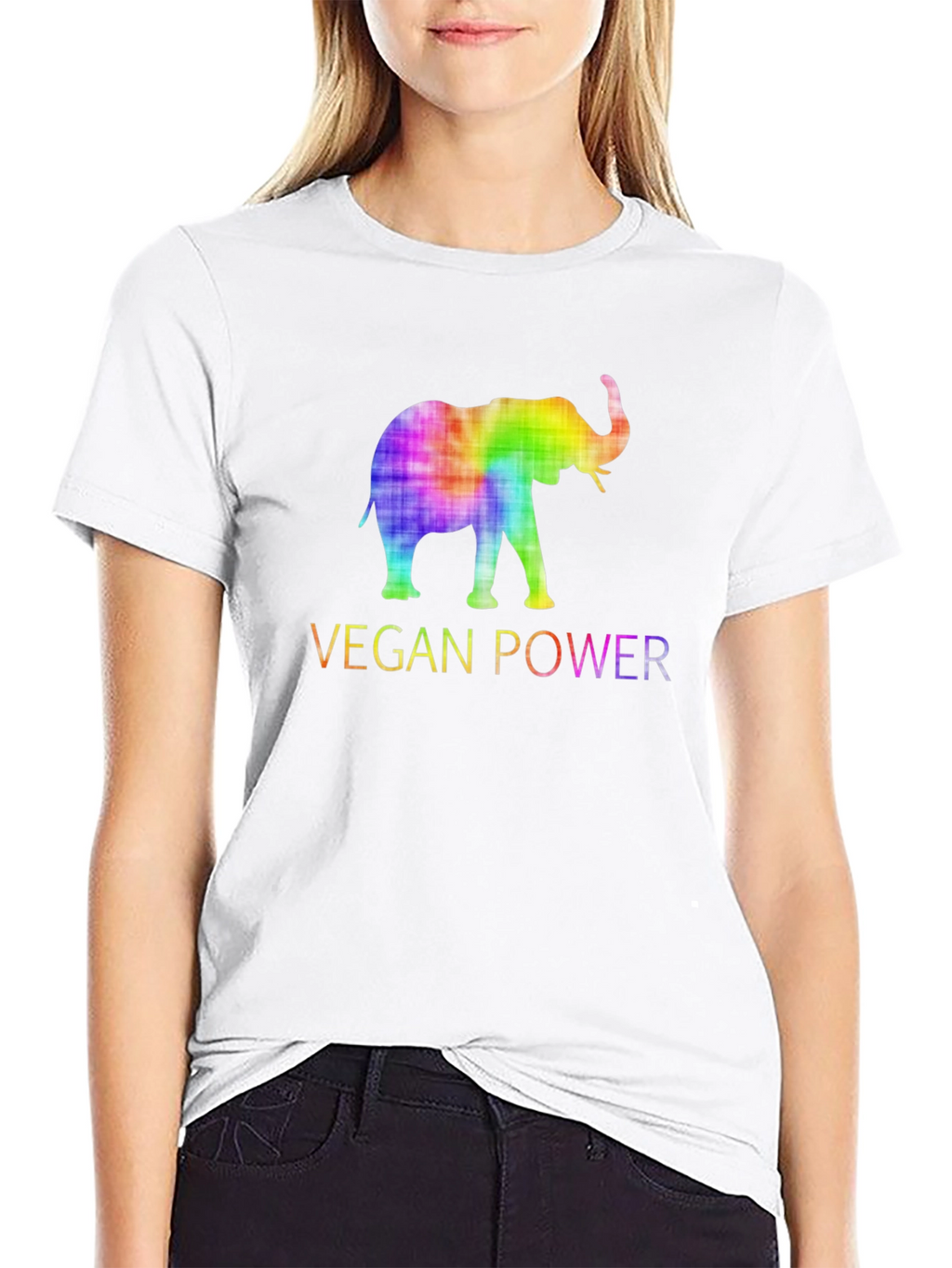 Vegan Power Elephant T-Shirt