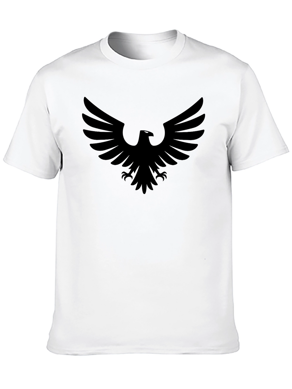 Black Eagle Graphic Tee - Mens Casual T-Shirt