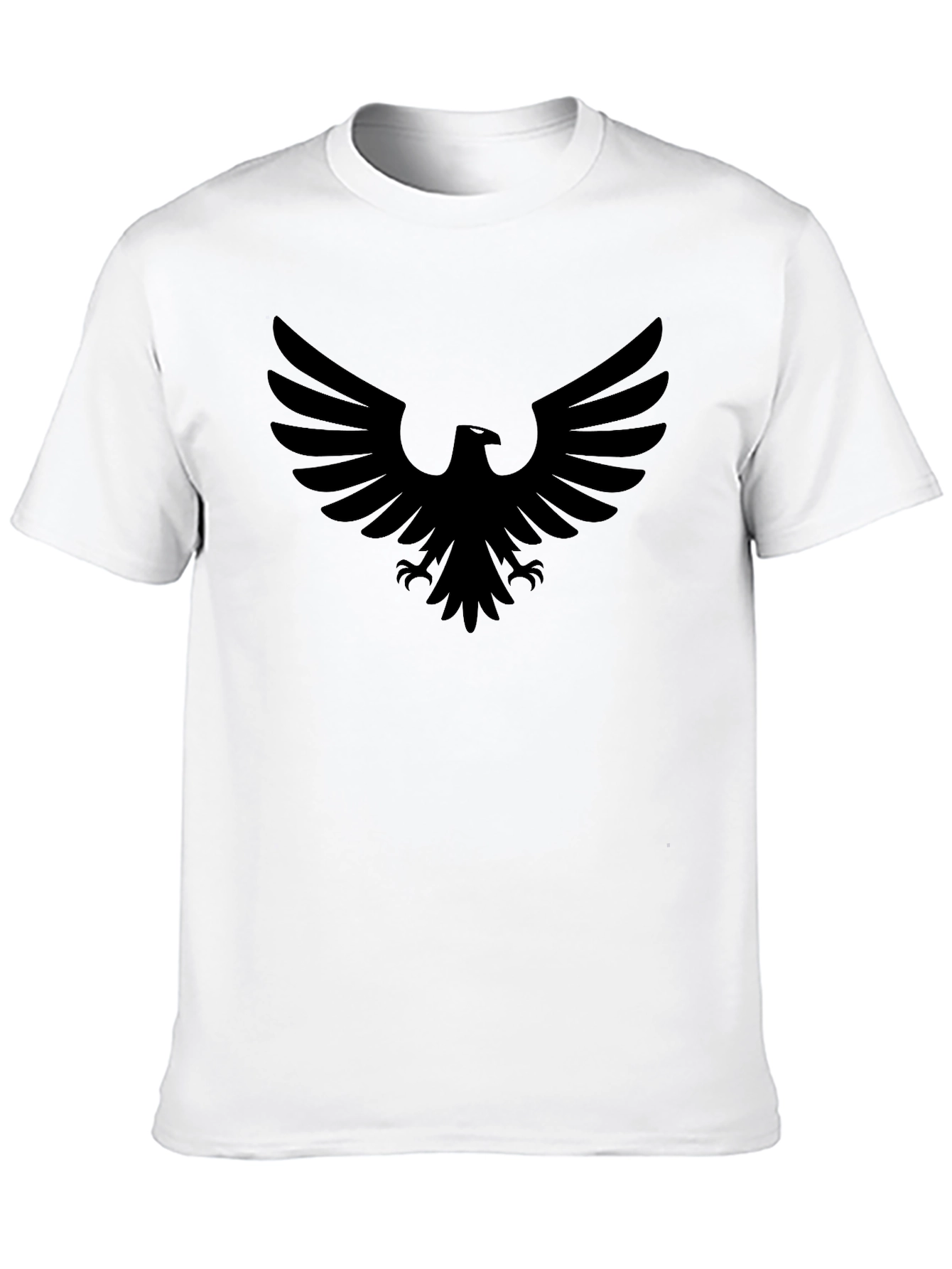 Black Eagle Graphic Tee - Mens Casual T-Shirt