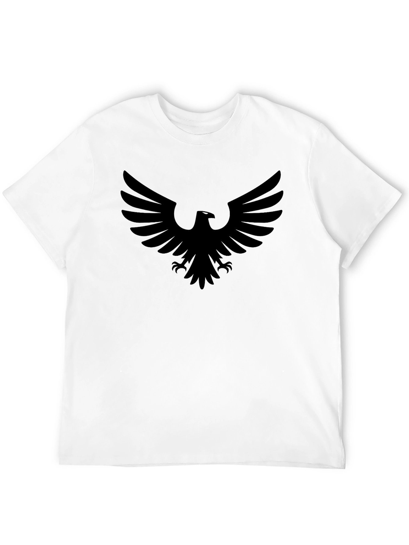 Black Eagle Graphic Tee - Mens Casual T-Shirt