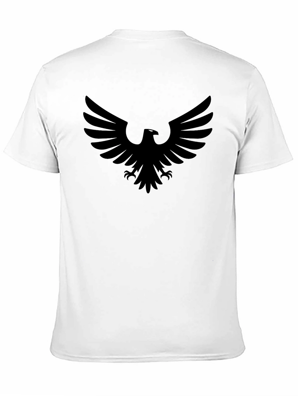 Black Eagle Graphic Tee - Mens Casual T-Shirt
