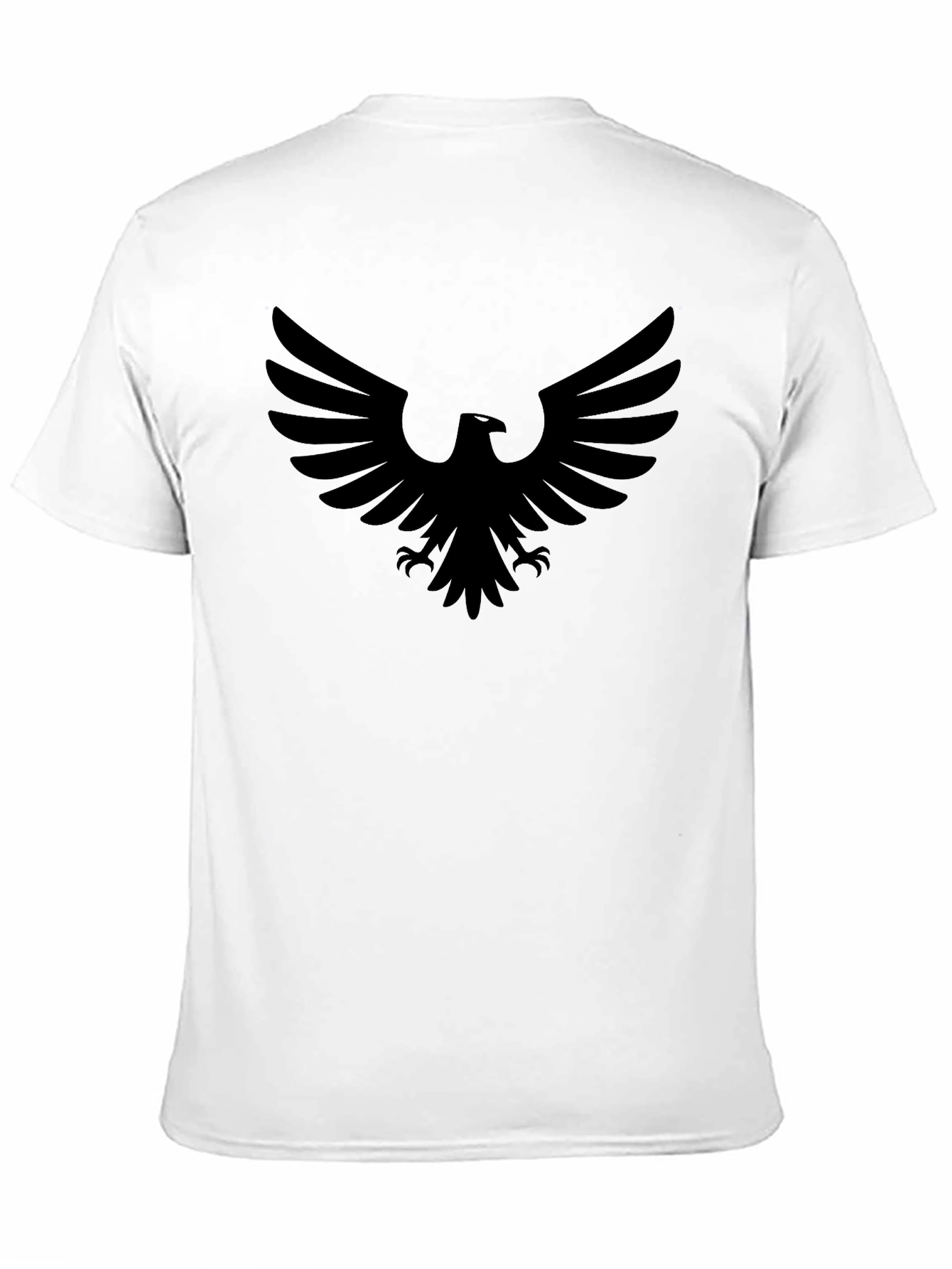 Black Eagle Graphic Tee - Mens Casual T-Shirt