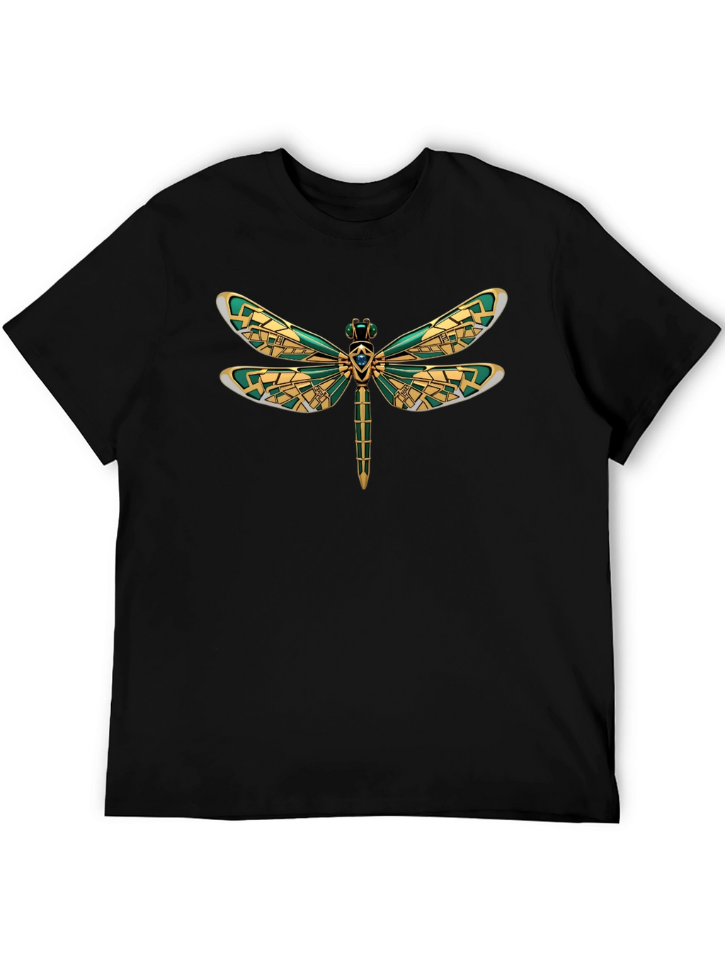 Dragonfly Graphic T-Shirt Black
