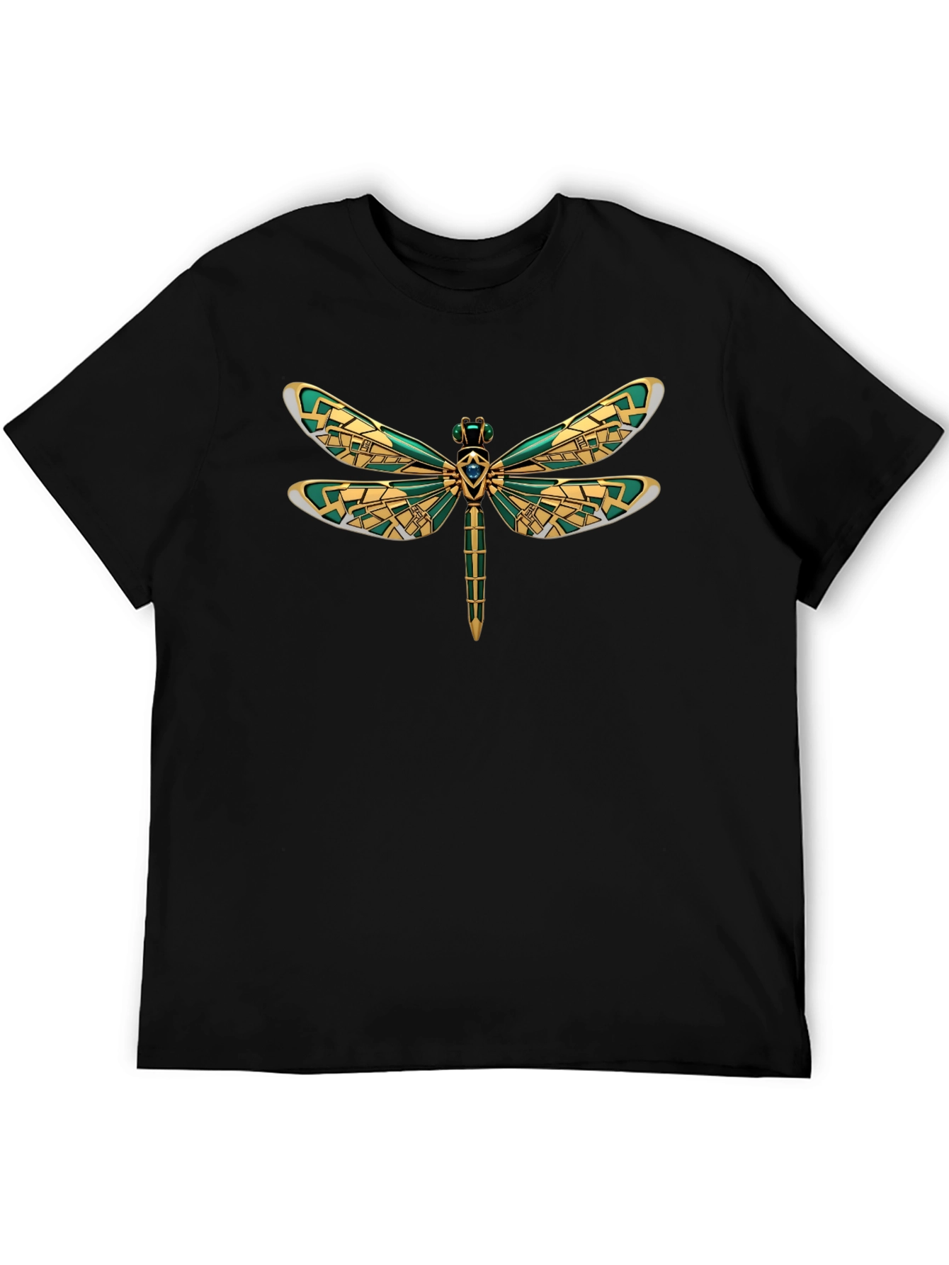 Dragonfly Graphic T-Shirt Black