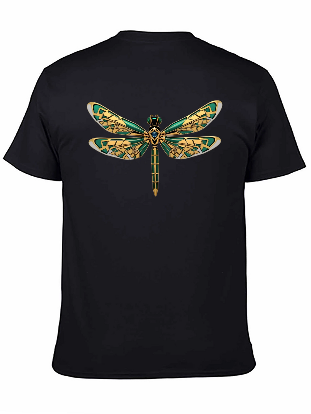 Dragonfly Graphic T-Shirt Black
