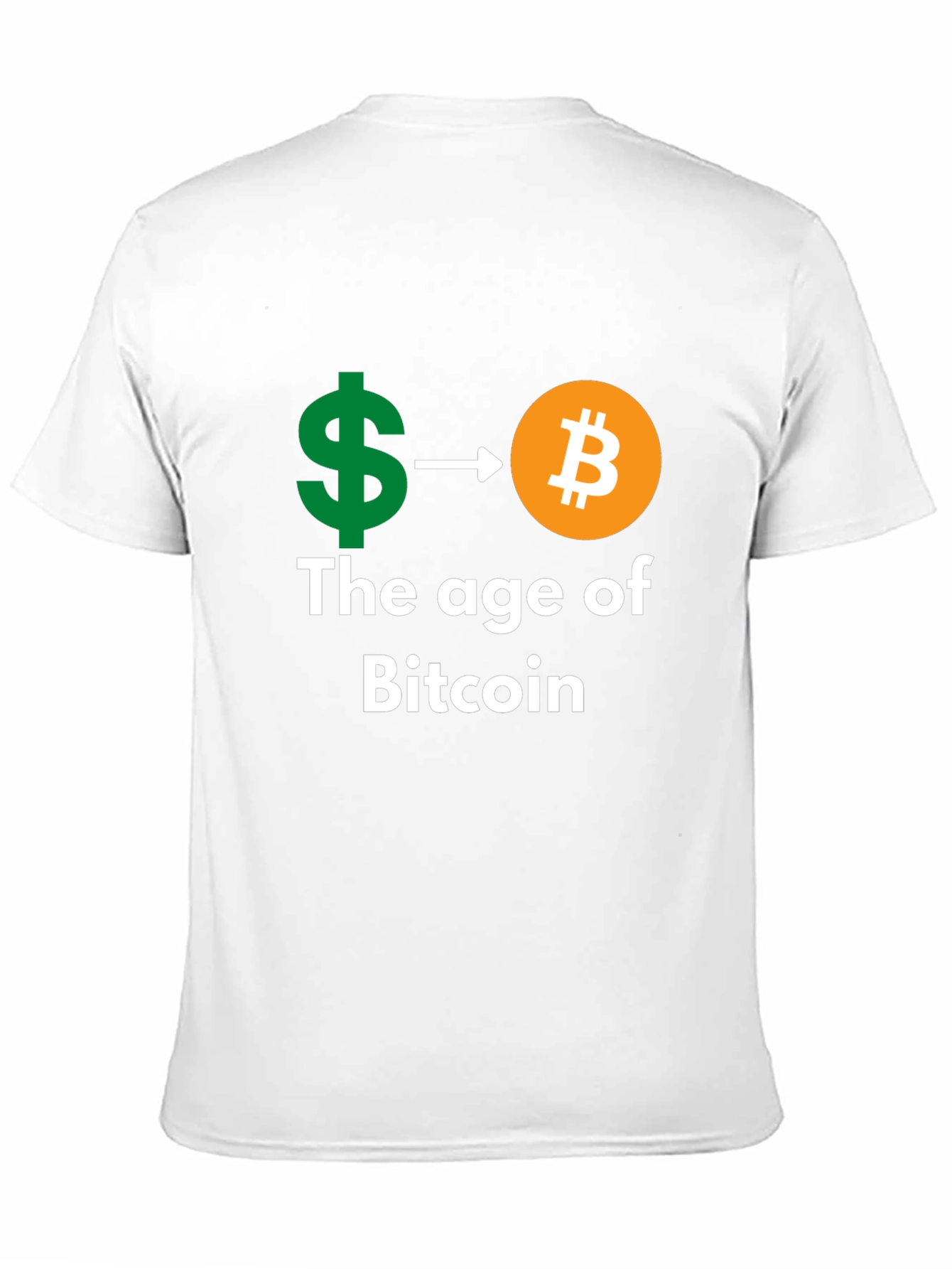 Bitcoin Age Black T-Shirt - Crypto Currency Tee