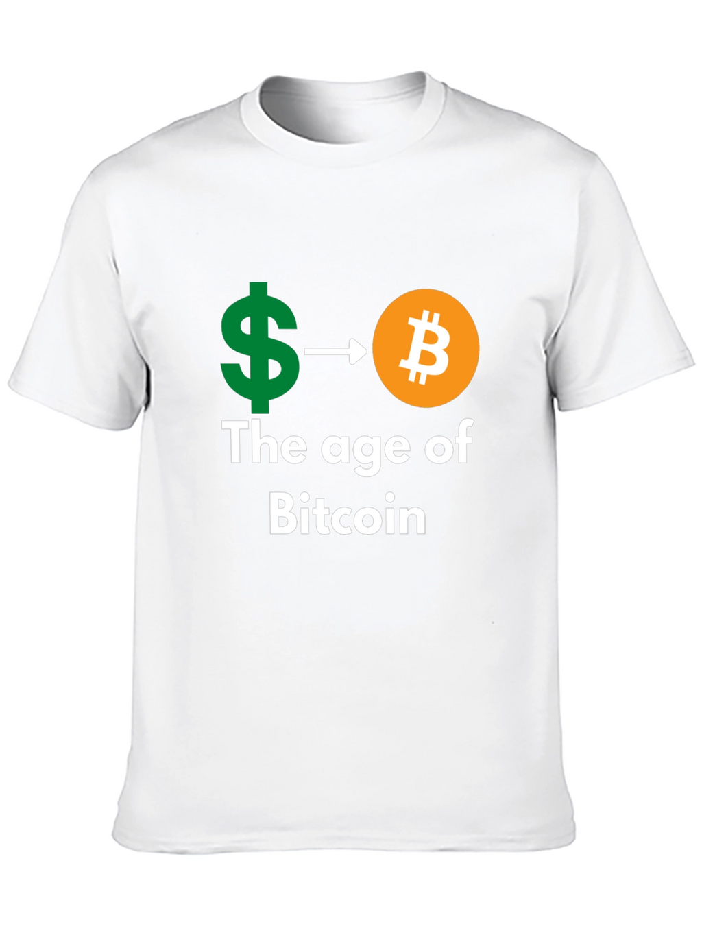 Bitcoin Age Black T-Shirt - Crypto Currency Tee