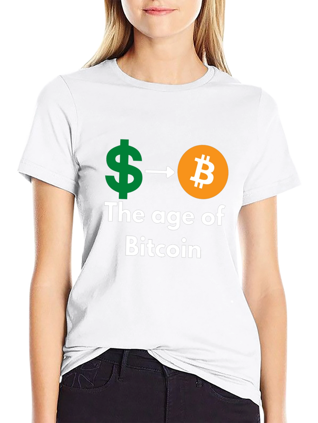 Bitcoin Age Black T-Shirt - Crypto Currency Tee