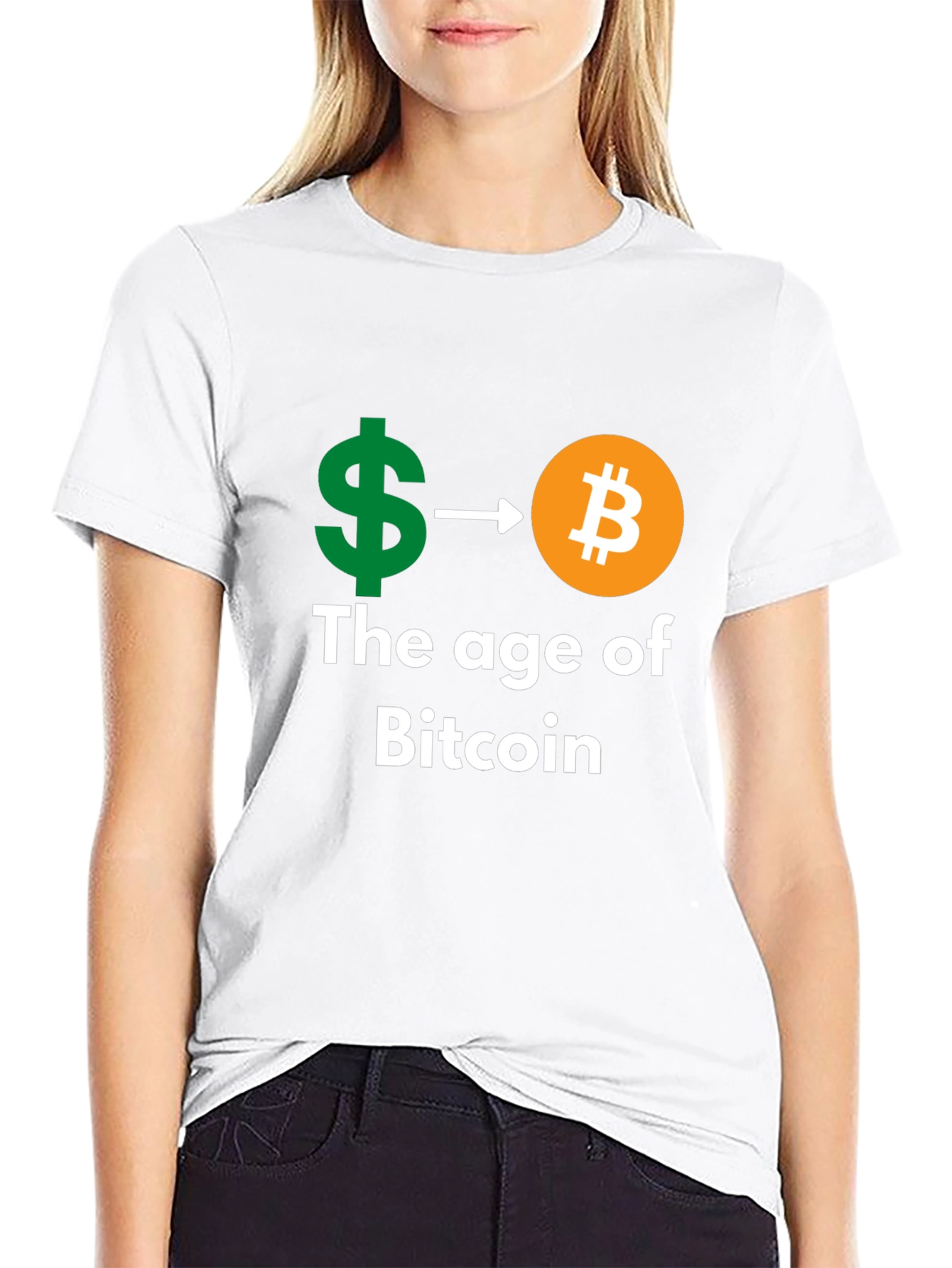 Bitcoin Age Black T-Shirt - Crypto Currency Tee