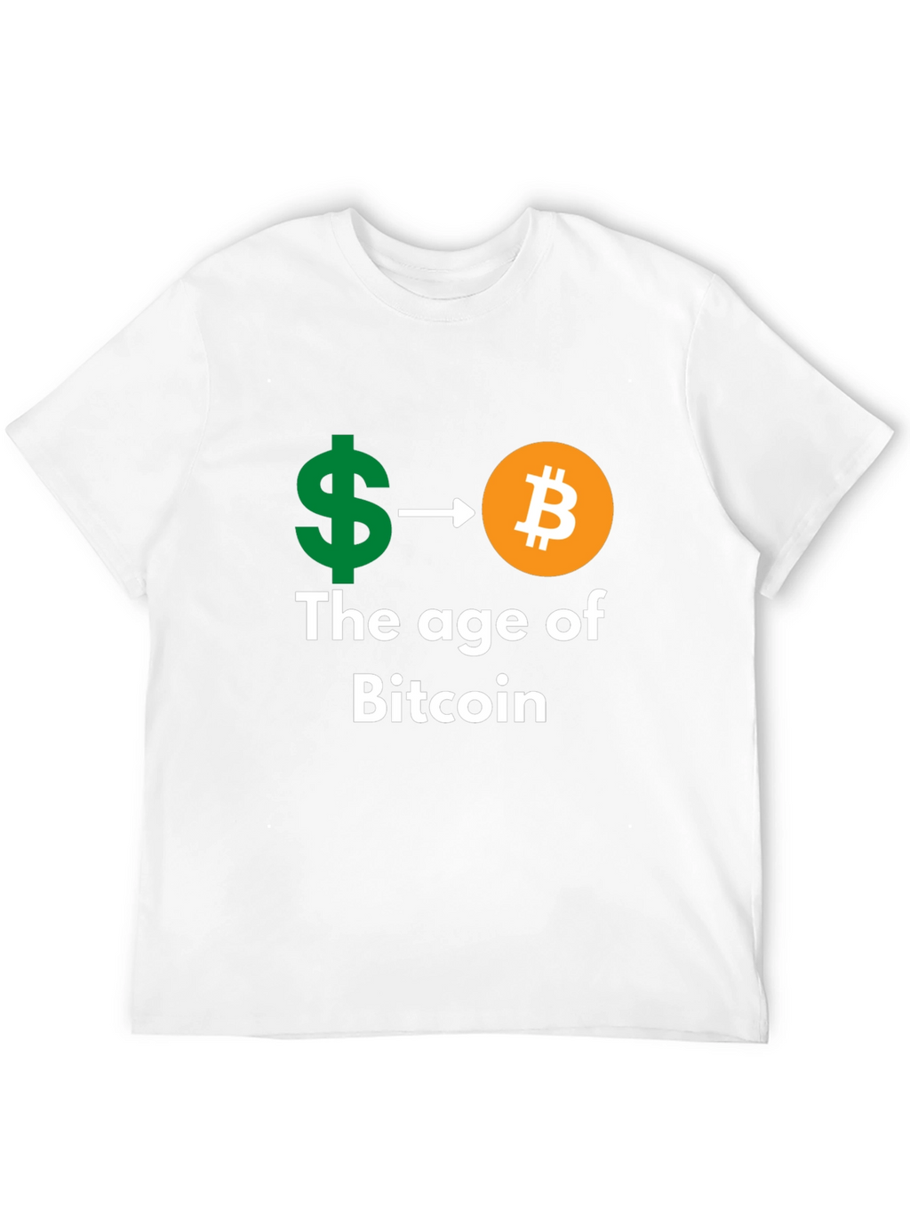 Bitcoin Age Black T-Shirt - Crypto Currency Tee