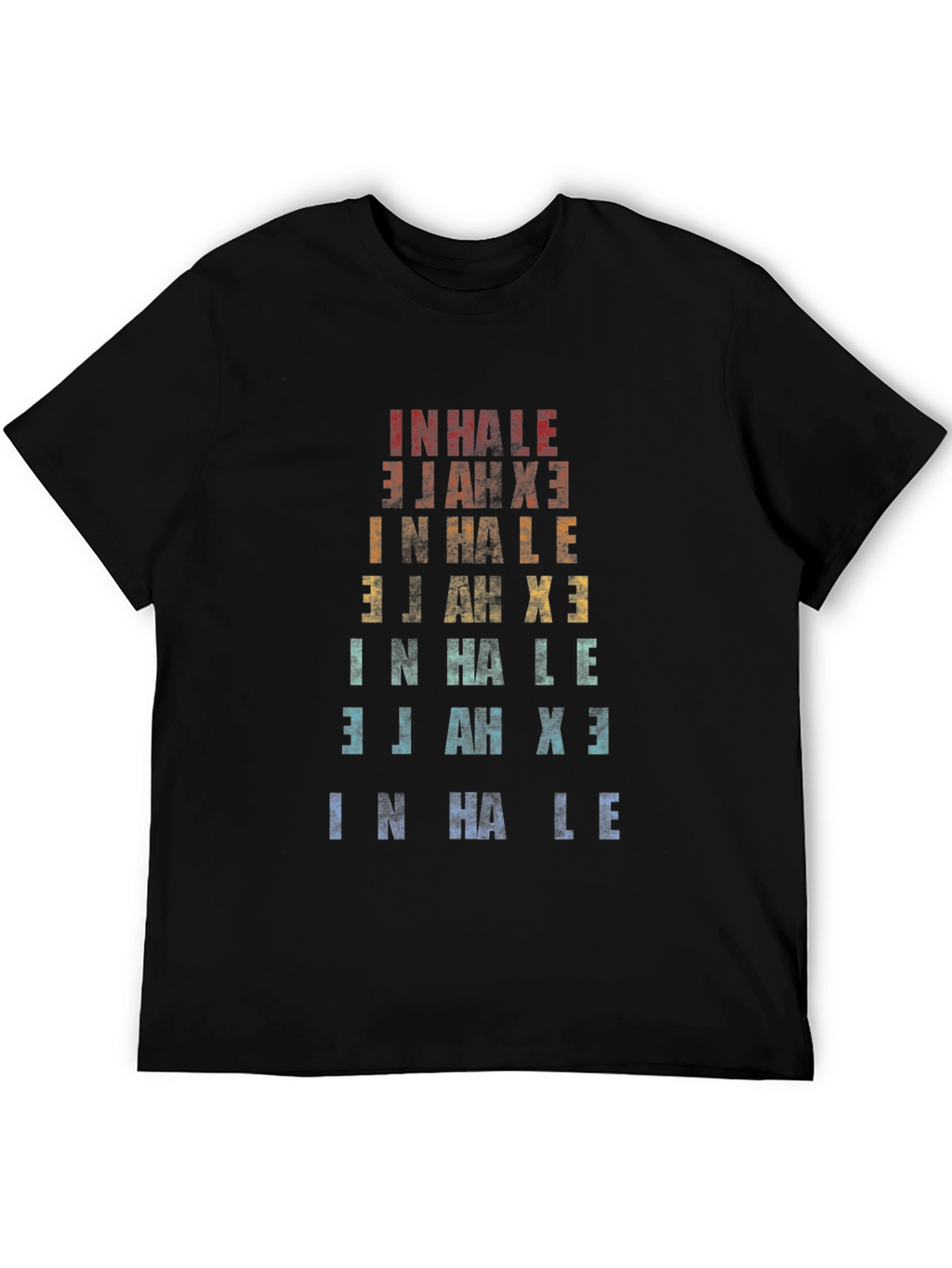 Inhale Exhale Graphic Tee - Breathe Easy