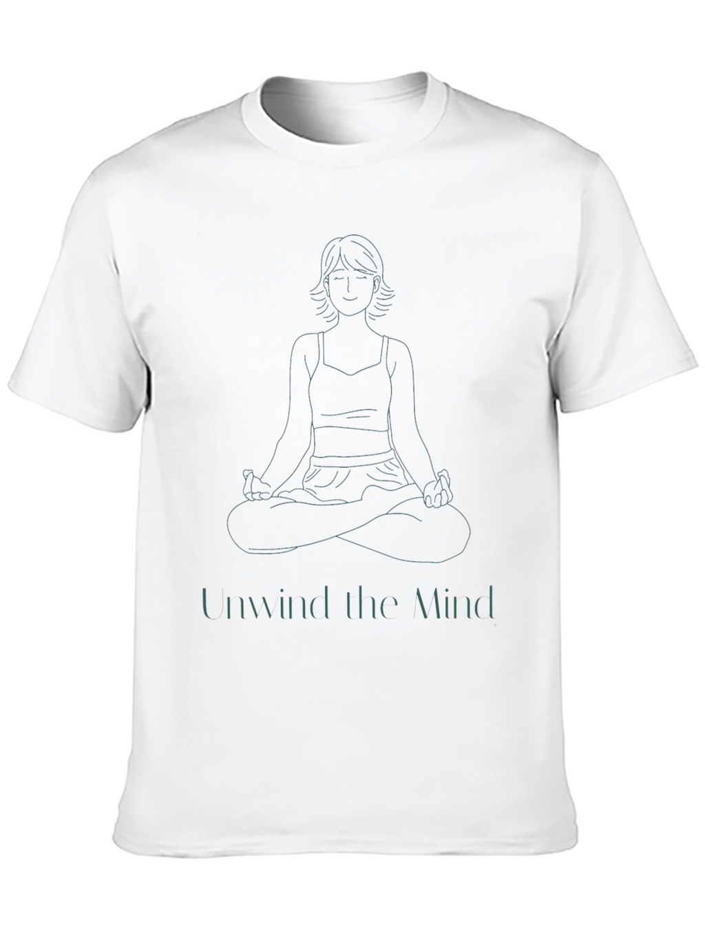 Unwind the Mind Yoga Tee - Relaxed Fit