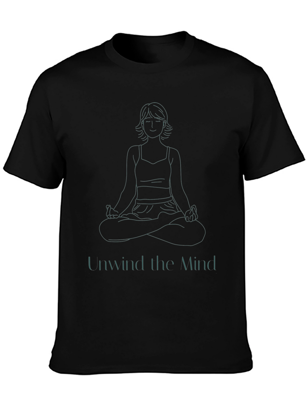 Unwind the Mind Yoga Tee - Relaxed Fit