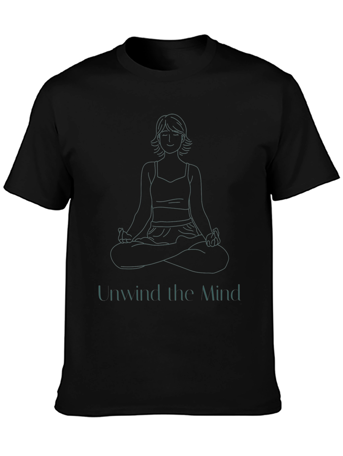 Unwind the Mind Yoga Tee - Relaxed Fit