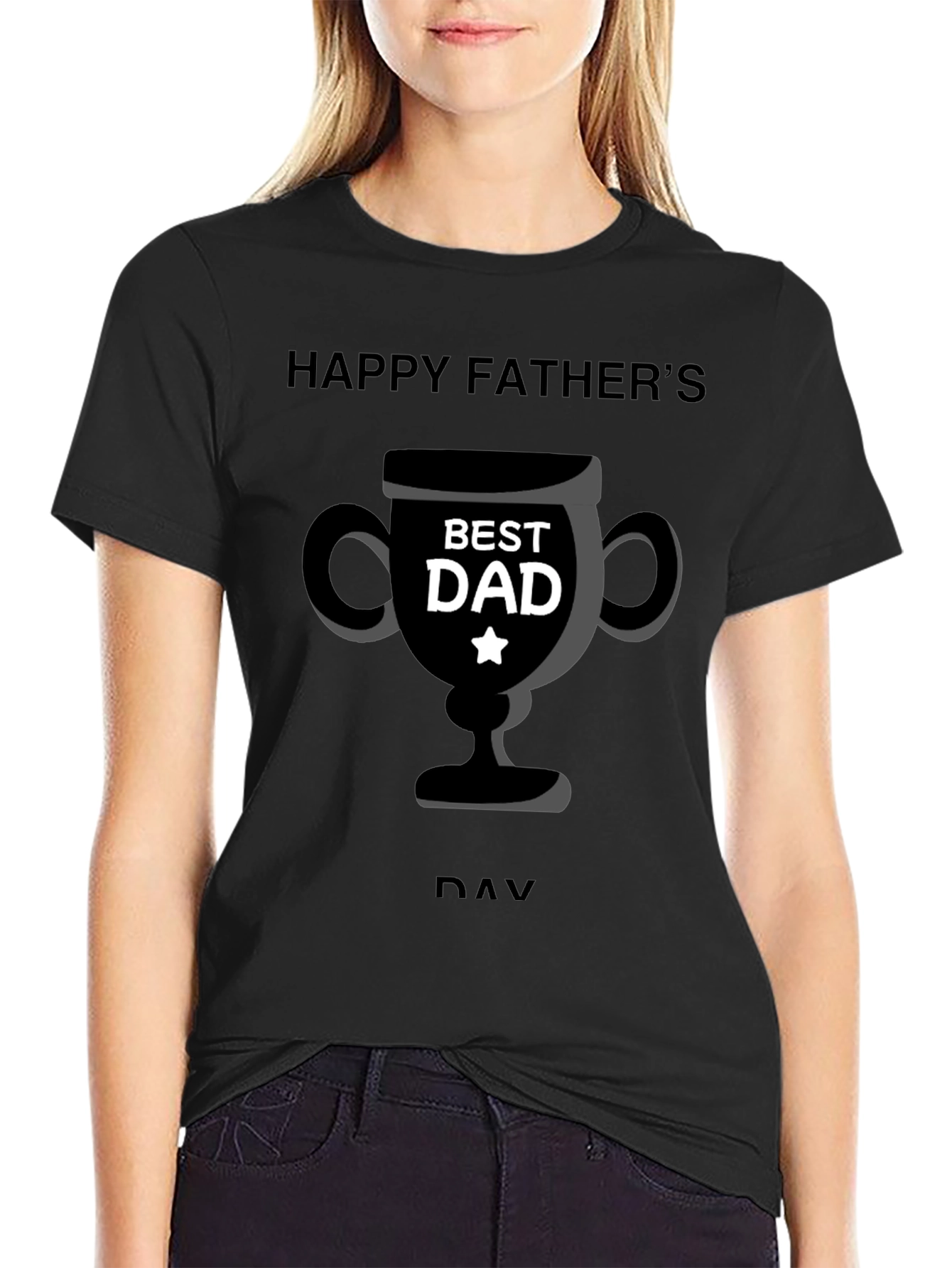 Best Dad Trophy T-Shirt - Fathers Day Gift