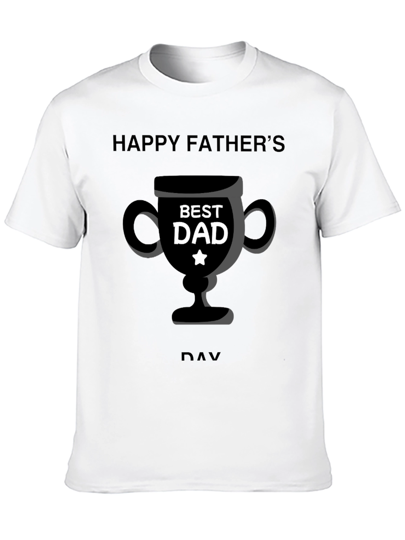 Best Dad Trophy T-Shirt - Fathers Day Gift