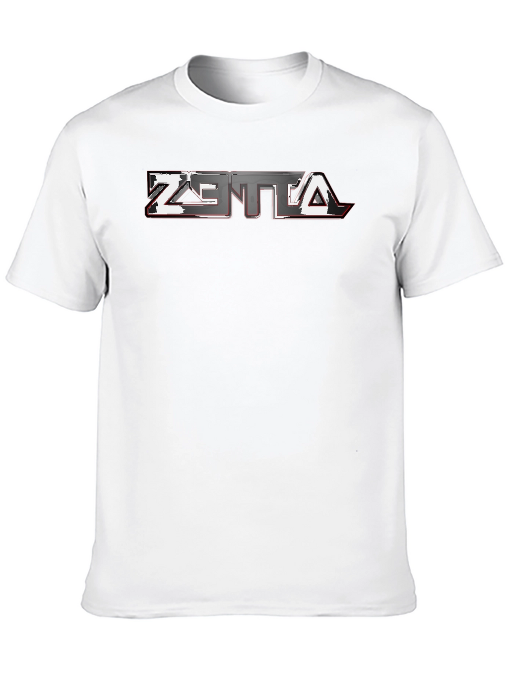 Zetta Graphic Black T-Shirt - Bold Modern Design