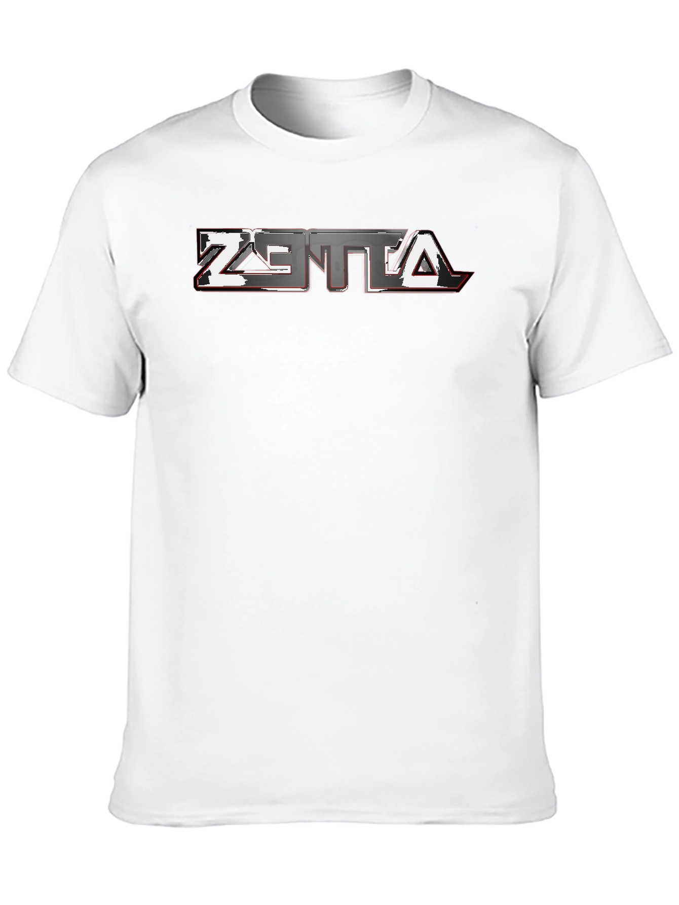 Zetta Graphic Black T-Shirt - Bold Modern Design
