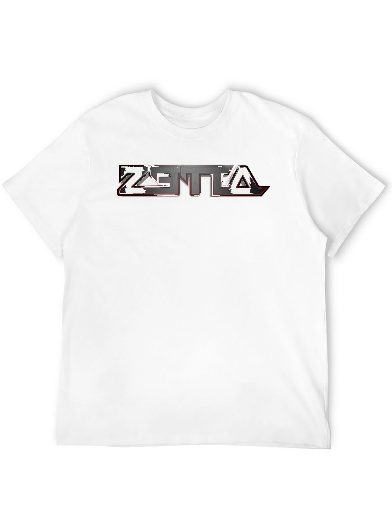 Zetta Graphic Black T-Shirt - Bold Modern Design