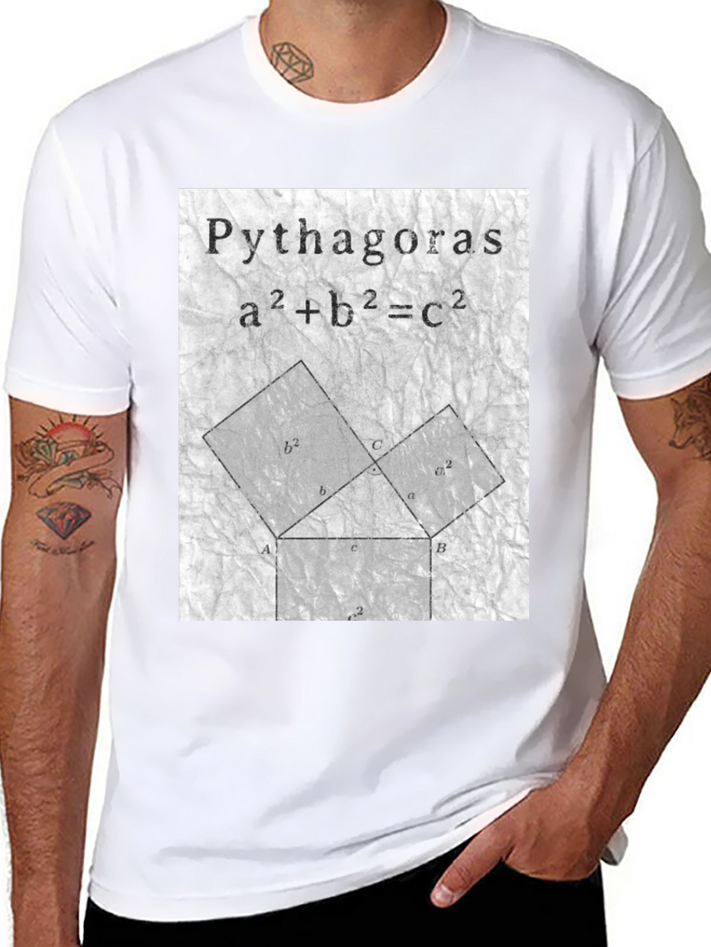 Pythagoras Theorem Graphic T-Shirt