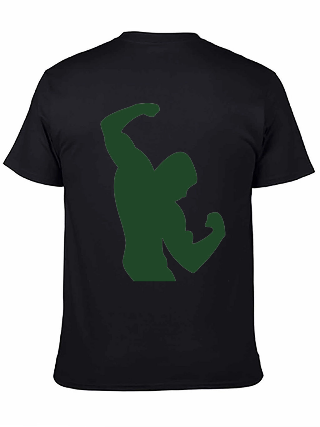 Hulk Graphic Tee - Black Cotton T-Shirt