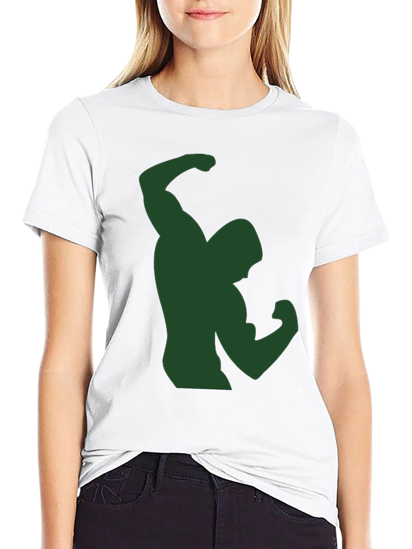 Hulk Graphic Tee - Black Cotton T-Shirt